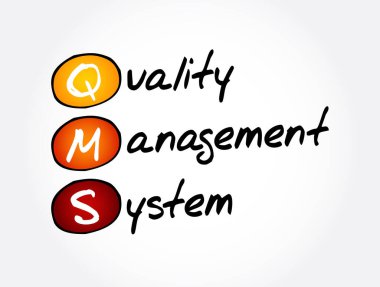 QMS - Kalite Yönetim Sistemi kısaltması, iş kavramı geçmişi