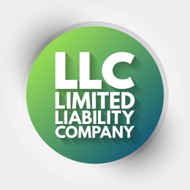 LLC - Sınırlı Sorumluluk Şirketi kısaltması, iş konsepti geçmişi