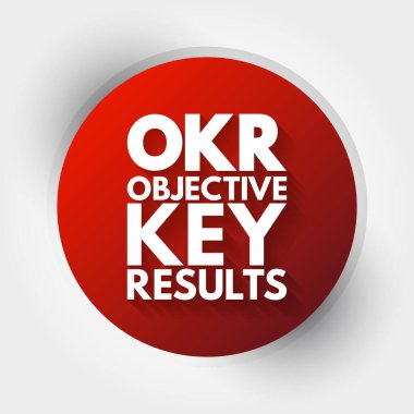 OKR - Hedef Anahtar Sonuçlar kısaltma, iş konsepti geçmişi