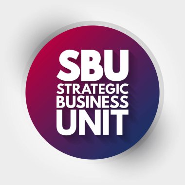 SBU - Stratejik İş Birimi kısaltması, kavram geçmişi