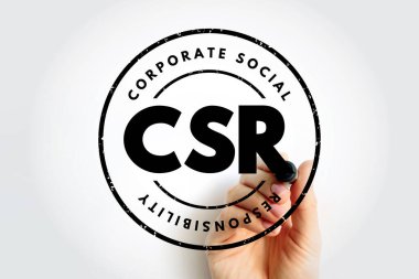 CSR - Kurumsal Sosyal Sorumluluk kısaltması, iş konsepti geçmişi