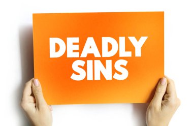 Ölümcül günahlar karttan alıntı, kavram özgeçmişi