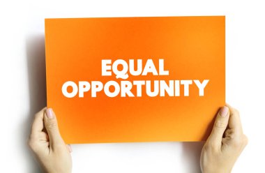 Kartta eşit fırsat metni alıntısı, konsept özgeçmişi