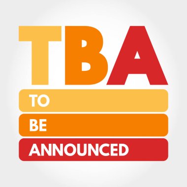 TBA - Kısaltma ilan edilecek, iş konsepti geçmişi