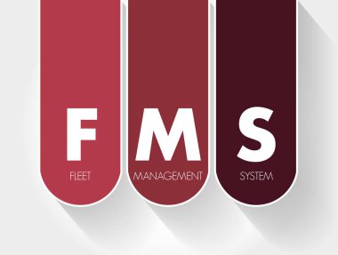FMS - Filo Yönetim Sistemi kısaltması, iş konsepti geçmişi