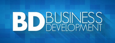 BD - İş Geliştirme kısaltması, iş kavramı geçmişi