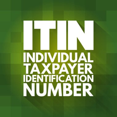 ITIN - Bireysel Vergi Ödeyen Kimlik Numarası Kısaltma, kavram arkaplanı