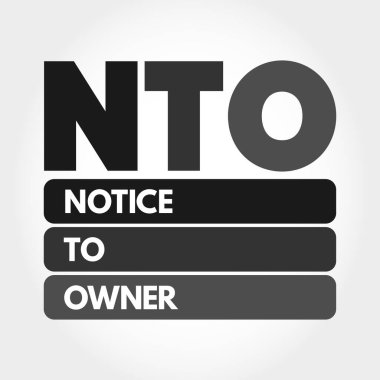 NTO - Sahip Kısaltma Bildirisi, İş Konsepti Geçmişi