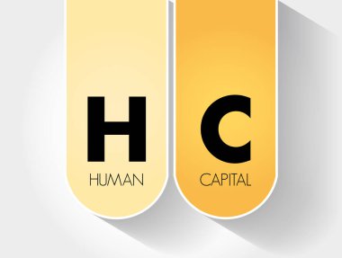 HC - İnsan Başkenti kısaltması, iş konsepti geçmişi