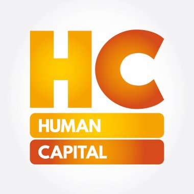 HC - İnsan Başkenti kısaltması, iş konsepti geçmişi