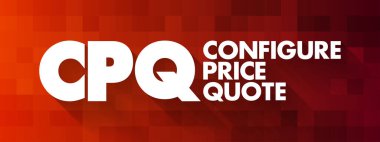 CPQ - Fiyat Kısaltmasını Yapılandır, iş konsepti geçmişi