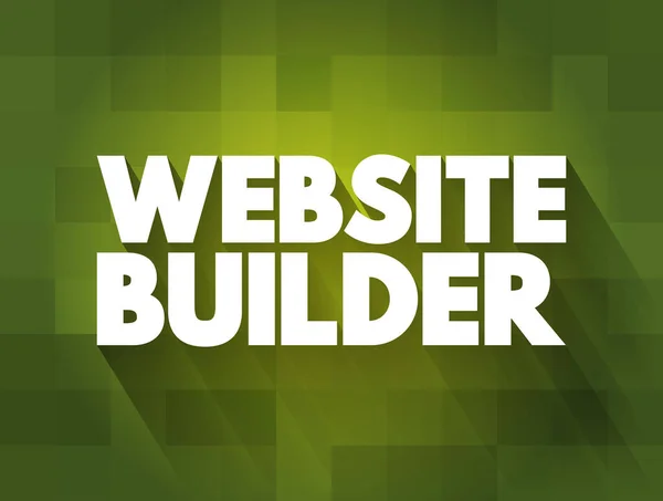 Website Builder Text Quote Concept Background — Stock Vector