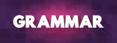 Gramer metni alıntısı, kavram arkaplanı
