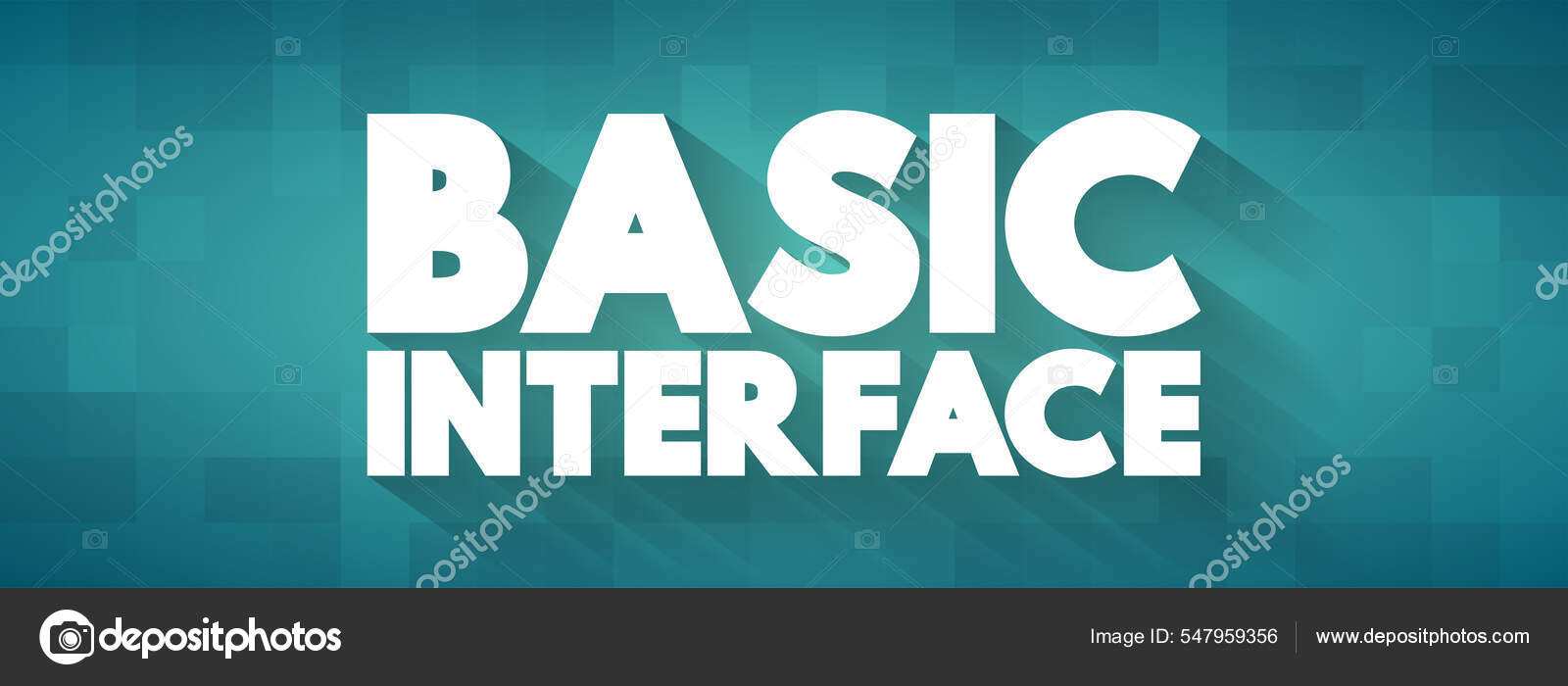 Basic Interface Text Quote Concept Background Stock Vector Image by ...