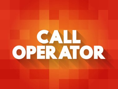 Arama operatörü metin alıntısı, konsept arkaplan