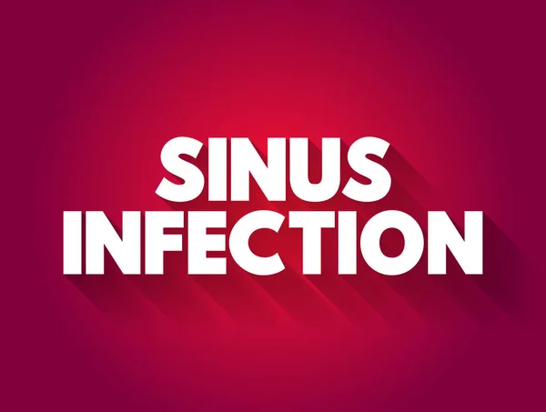 Sinus Influsion Text Quote 컨셉트 — 스톡 벡터