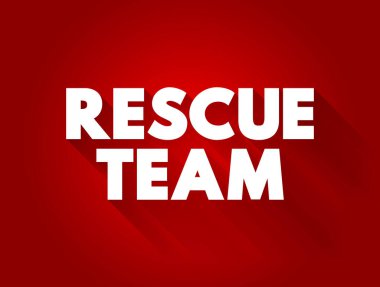 Kurtarma ekibi metni alıntısı, kavram arka planı