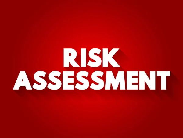 Kockázatértékelés Eljárás Potenciális Veszélyek Azonosítására Annak Elemzésére Hogy Történhet Veszély — Stock Vector