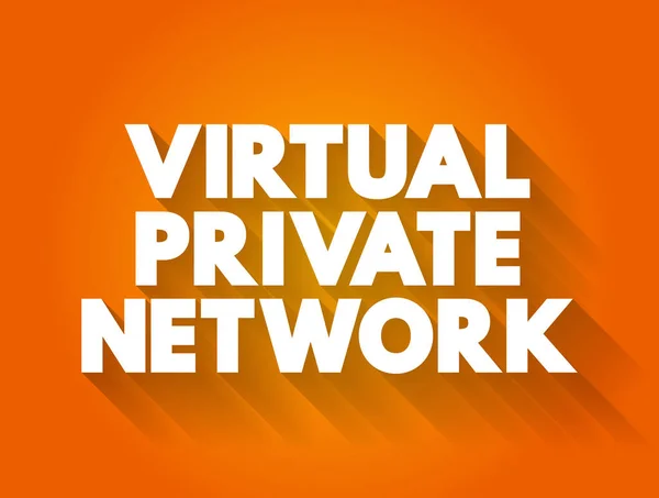 Virtual Private Network Conexão Criptografada Através Internet Dispositivo Para Uma —  Vetores de Stock