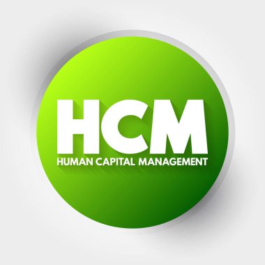 HCM - İnsan Sermaye Yönetimi kısaltması, iş konsepti geçmişi
