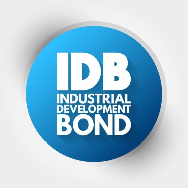 IDB Endüstriyel Geliştirme Bond - bir devlet dairesi tarafından özel sektör adına verilen belediye borçları, kısaltma metin kavramı geçmişi