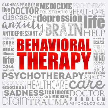 Davranış terapisi - davranışçılık ve bilişsel psikolojiden türetilmiş teknikleri kullanan klinik psikoterapiye atıfta bulunan terim
