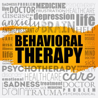 Davranış terapisi - davranışçılık ve bilişsel psikolojiden türetilmiş teknikleri kullanan klinik psikoterapiye atıfta bulunan terim