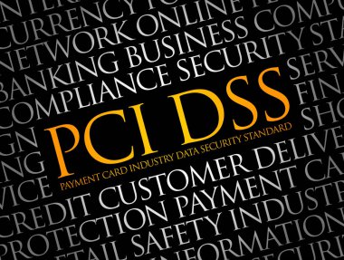 PCI DSS - Ödeme Kart Endüstrisi Veri Güvenliği Standart Kelime Bulutu, Bilişim Güvenliği kavramı