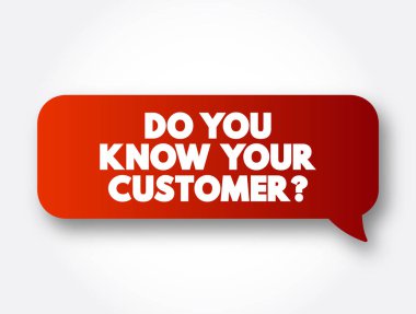 Müşteri mesaj baloncuğunu, iş konseptini biliyor musun?