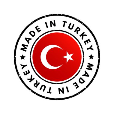 Türkiye 'de yapılmış metin amblemi rozeti, kavram geçmişi