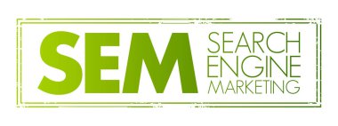 SEM Arama Motoru Pazarlaması - Arama motoru sonuç sayfalarında görünürlüklerini artırarak web sitelerinin tanıtımını içeren İnternet pazarlaması, kısaltma metin etiketi kavramı arka planı