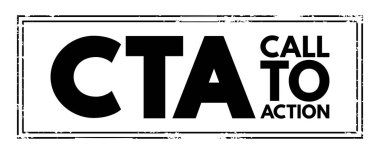 CTA Eyleme Çağrı - herhangi bir tasarım için satış, kısaltma metin damgası konsepti kavramını teşvik etmek ya da anında bir yanıt vermek için pazarlama terimi