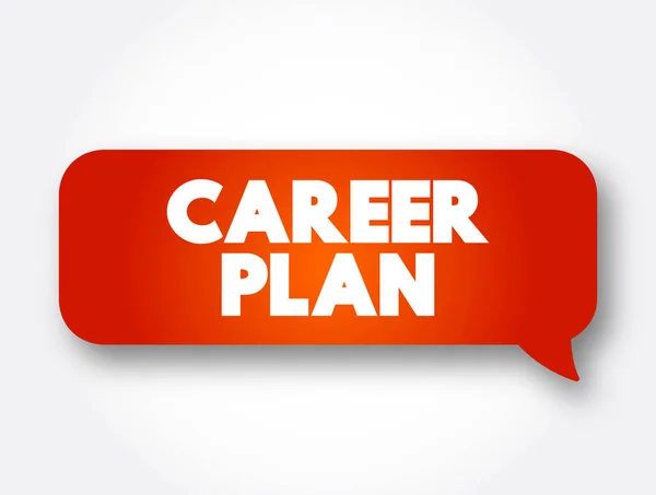 Career Plan List Steps You Can Take Accomplish Goals Your —  Vetores de Stock