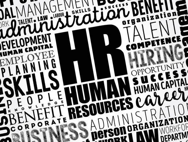 Human Resources Набір Людей Які Складають Робочу Силу Організації Бізнес — стоковий вектор