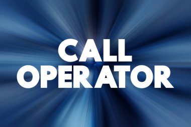 Arama operatörü metin alıntısı, konsept arkaplan