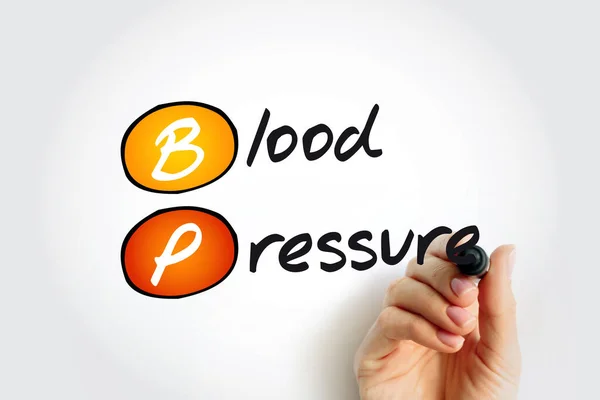 Pressão Arterial Força Seu Sangue Empurrando Contra Paredes Suas Artérias — Fotografia de Stock