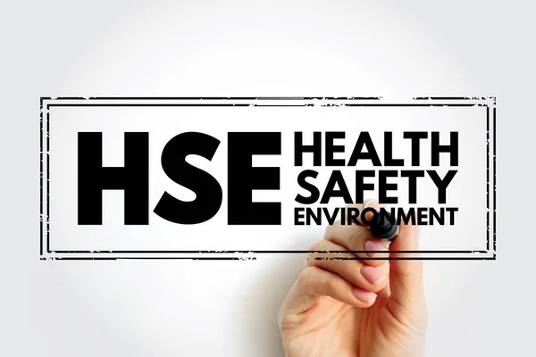 Hse Health Safety Environment Διεργασίες Και Διαδικασίες Εντοπισμού Πιθανών Κινδύνων — Φωτογραφία Αρχείου