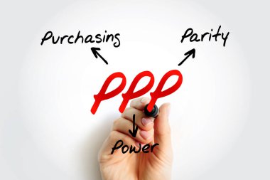 PPP Satın Alma Gücü Paritesi - özel malların fiyatlarını kullanan farklı ülkelerdeki fiyatların ölçümü, kısaltma metin kavramı arka planı