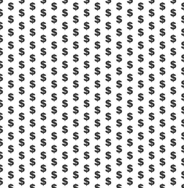 Vector seamless pattern, money, Editable can be used for web page backgrounds, pattern fills