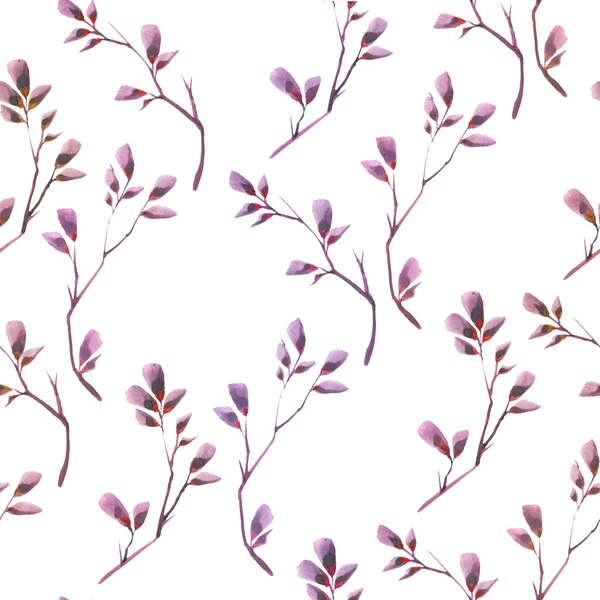 紫叶树纹理图案背景 紫罗兰超概念 — 图库照片