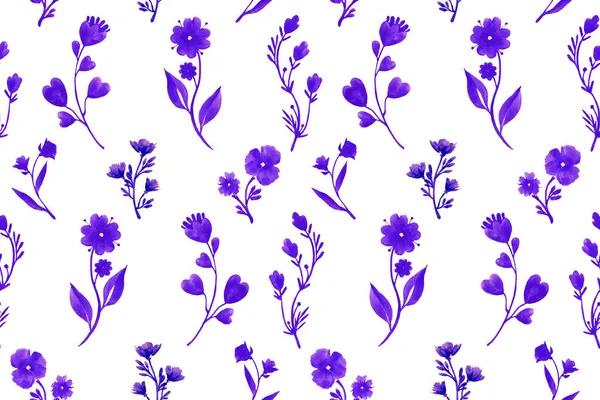 Purple Violet Flowers Nature — Stock Photo, Image
