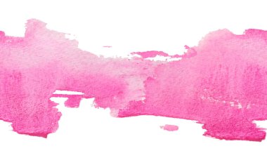 Beyaz üzerine pembe suluboya arkaplan