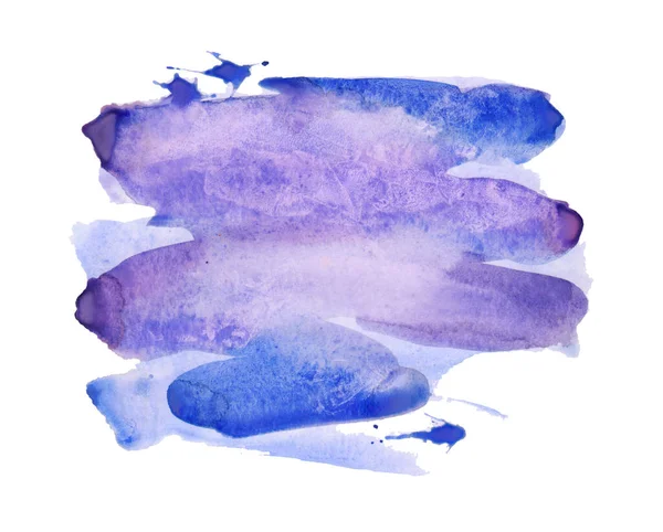 Abstract Blue Watercolor Background White — Foto de Stock