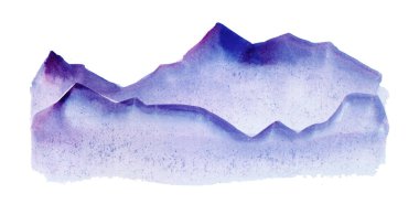 Akşam vakti Altai 'deki Darashkol Gölü' nde..