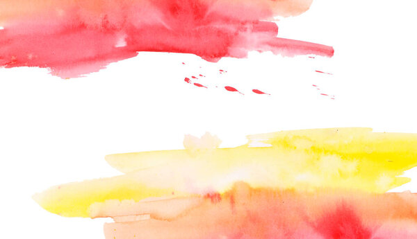 Watercolor abstract hand painted background for businec card