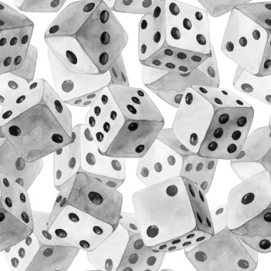 Beyaz zarlı kusursuz suluboya deseni