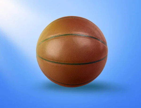 Laranja Bola Basquete Clássico Conceito Esportes — Fotografia de Stock