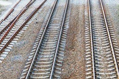 Tren rayları arka plan, tren rayları