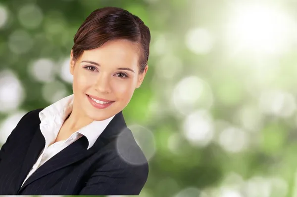 Portrait Beautiful Businesswoman — Stock Photo, Image