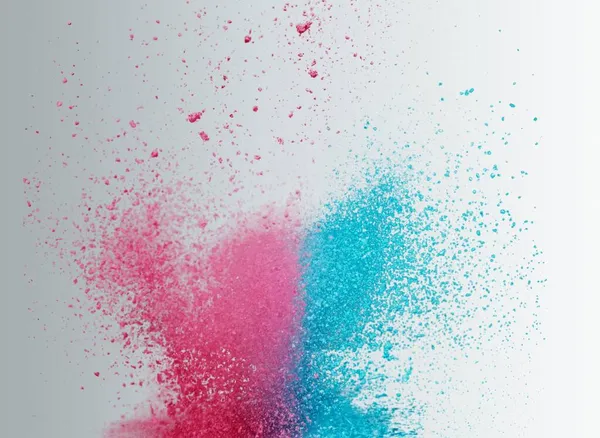 Colorful Abstract Background Pink Blue Color Splashes — Stock Photo, Image
